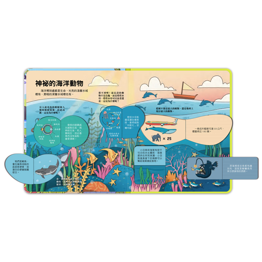 百問百答圖解翻翻書-揭祕動物